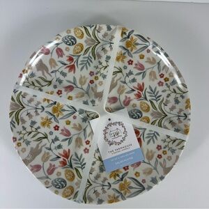The Farmhouse Rachel Ashwell Melamine Salad Plates Spring Floral Set of 4 New